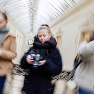 mouvement circulaire en photo